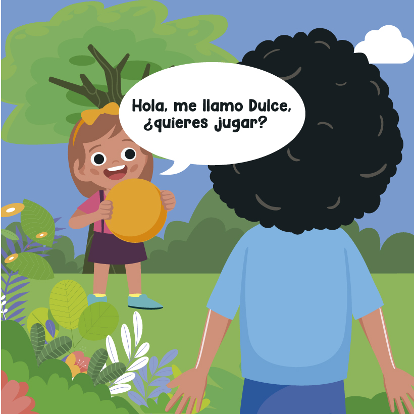 La niña con nombre de caramelo